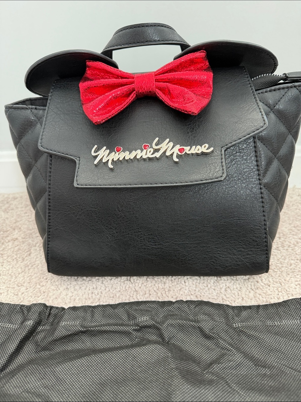 Disney Bioworld Convertable mini purse backpack Minnie Mouse Mickey Mouse